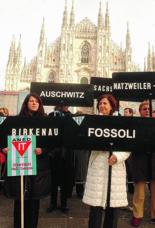 Shoah, centinaia sfilano in corteo «Non dimenticare»