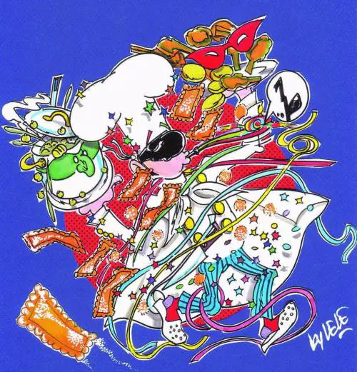 Carnevale anche a tavola: nei piatti trionfo di COLORI