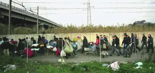 Uno sgombero troppo annunciato