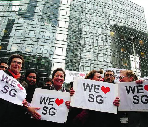 La Borsa scommette sulla guerra per SocGen