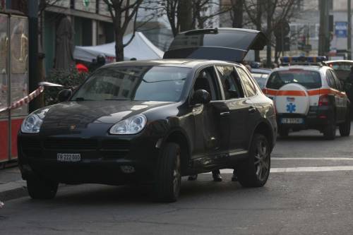 Il suv che ha causato l'incidente