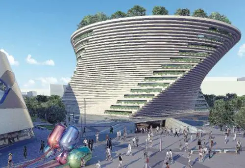 Nasce dall’acqua il Beaubourg di Milano