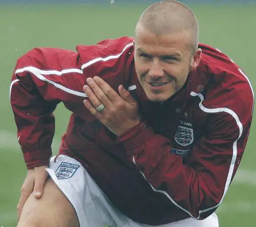 Beckham, uomo spot del calcio