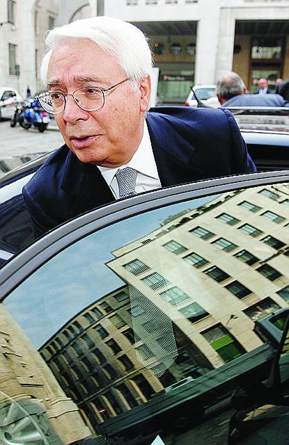Geronzi a giudizio  
per estorsione