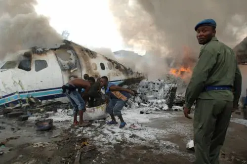 Congo, aereo precipita: 83 morti 
Sono salvi due missionari italiani