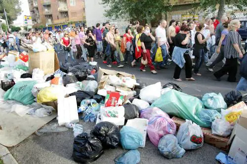 I rifiuti campani in treno verso la Germania