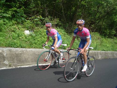 Sulle Alpi con Cunego 
"Penso anche a Pechino"