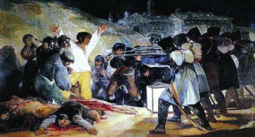 Contro Napoleone armato di tela e colori