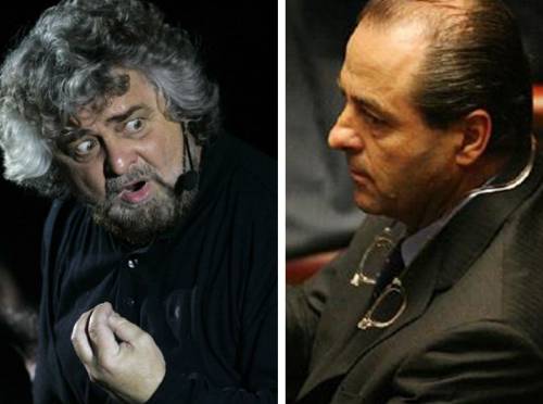 Di Pietro-Grillo: unica regia, stessa strategia sul web