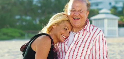 Ventura: "Che amore il mio Boldi" 
Massimo: "Lei sembra Madonna"