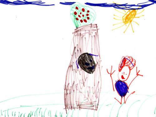 Il disegno di Bianca, 5 anni