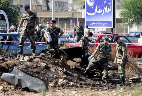 Libano, attentato a un bus militare: 6 vittime