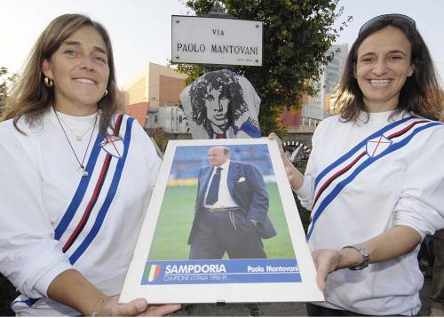 Samp, Garrone e 500 tifosi per ricordare Mantovani
