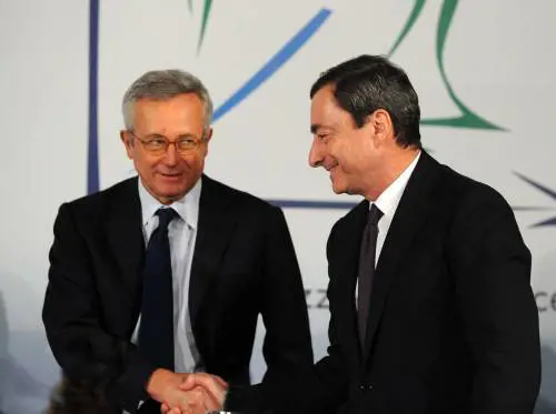 Tremonti: nelle banche 
solo se necessario 
e d’intesa con Draghi