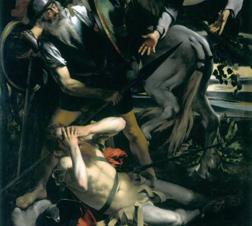 La leggenda
di Saulo, il santo
che stregò Merisi