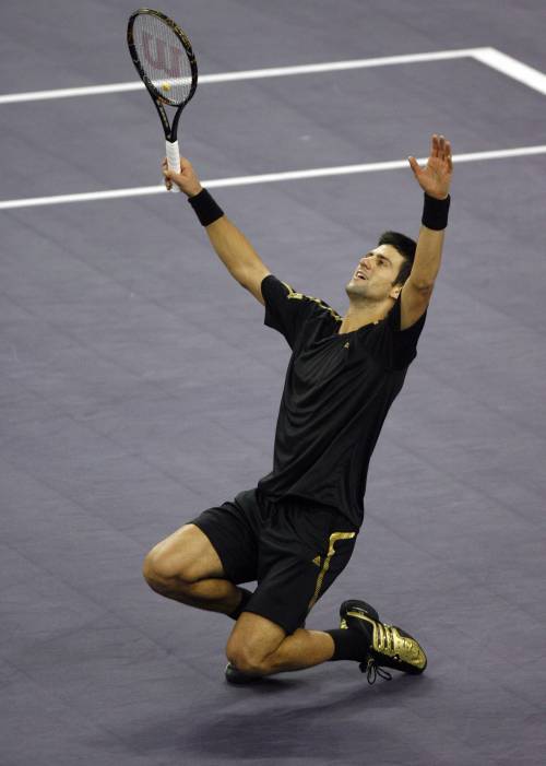 Masters a   Djokovic: 
trionfa la novità