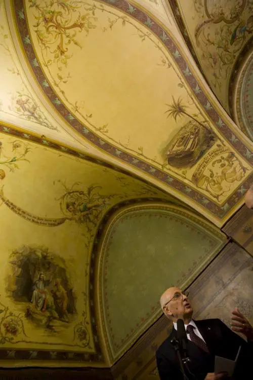 Crisi, Napolitano attacca: 
"Miopia delle leadership"