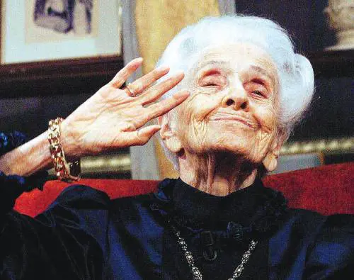 Rita Levi Montalcini: 
"Al lavoro a 65 anni 
(e oltre)? Si fa così"