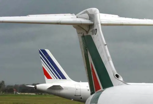 Alitalia: vicino l'intesa 
con Air France-Klm, 
quota del 25 per cento