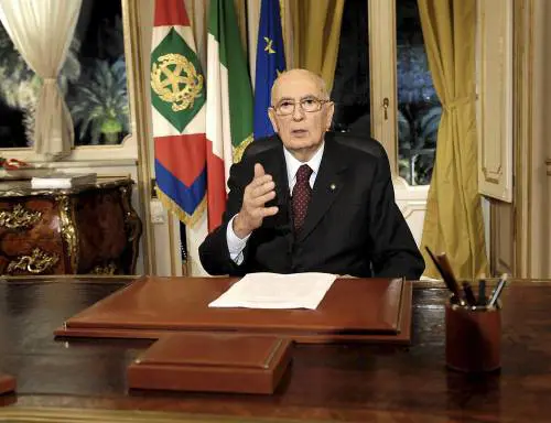 Discorso di Napolitano  
"Dalla crisi esca 
un'Italia più giusta"