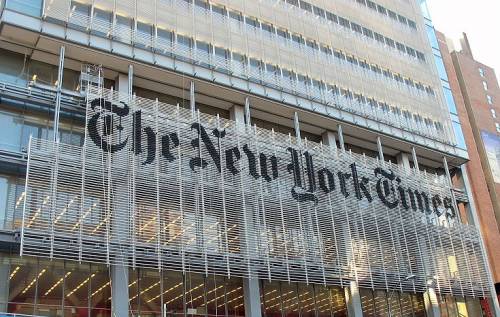 Contro la crisi il New York Times 
mette in prima pagina la pubblicità