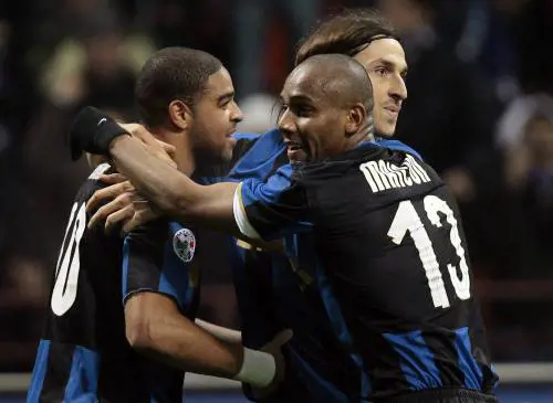 Adriano trascina l'Inter: Roma ko