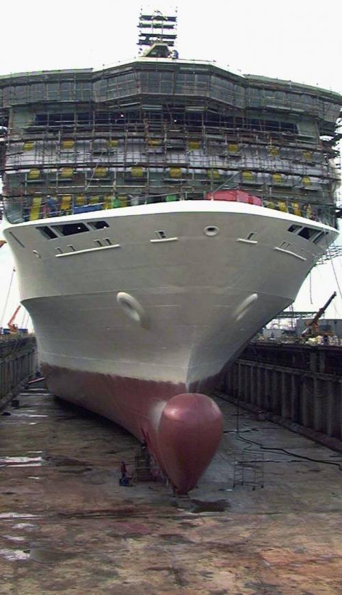 Cantieri in crisi Costa Crociere rilancia  con le manutenzioni