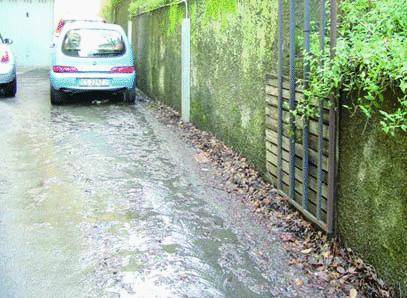 Il caso Liquami in strada da 4 mesi