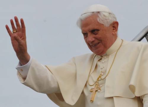 Olmert: a maggio 
Benedetto XVI 
in visita in Israele