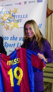 La moto di Canepa star tra le Stelle dello Sport