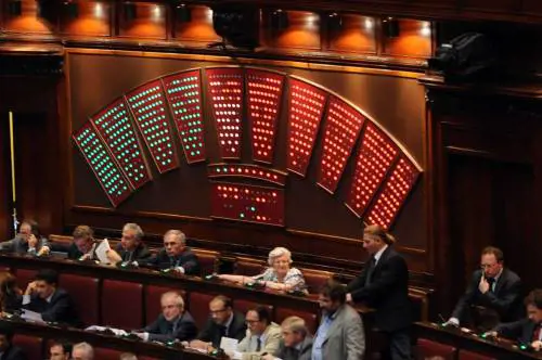 Camera, in aula come a scuola: c'è la ricreazione
