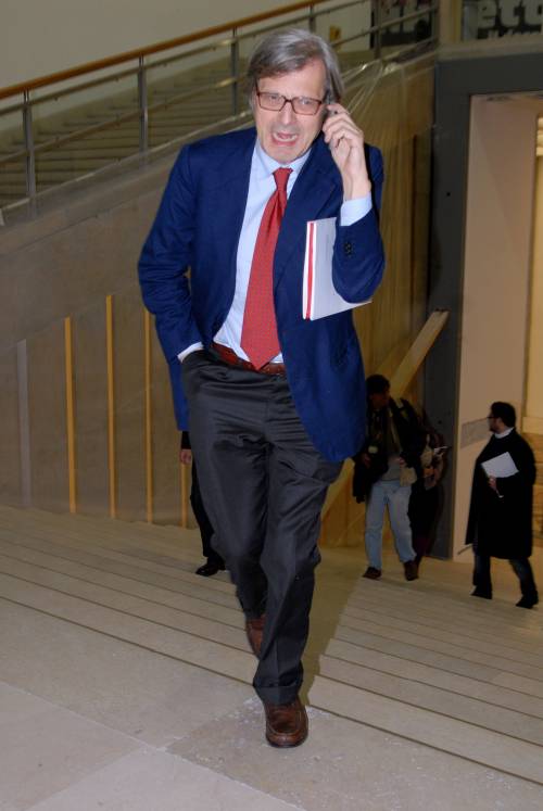 Sgarbi: "I miei scatti d'ira? Sono gesti d’amore"