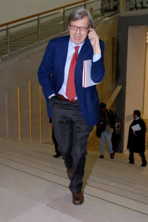Sgarbi: "I miei scatti d'ira? Sono gesti d’amore"