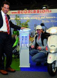 Benzina si fa con la spina e a basso costo C’è chi vuol lanciare il due ruote elettrico