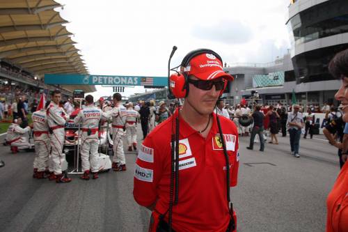 F1, crisi della Ferrari: 
rischia Schumacher