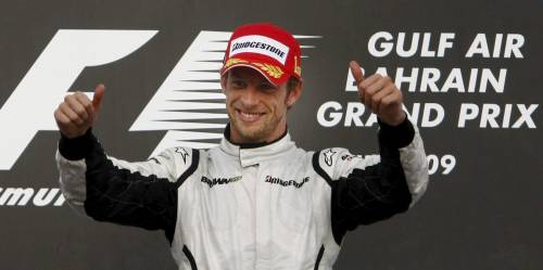 F1, Button fa il "tris" 
e trionfa in Barhain 
davanti a Vettel e Trulli