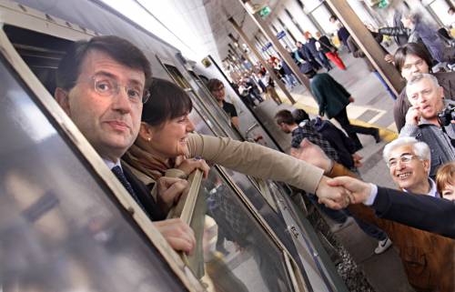 Franceschini non si accorge di aver perso il treno