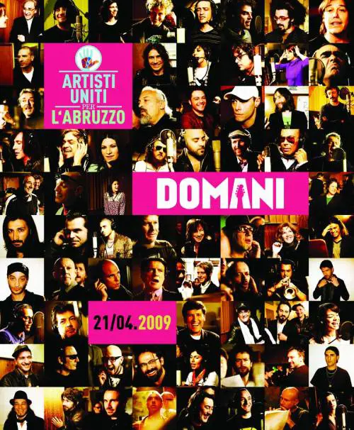 Ecco il "Live Aid" italiano: 
56 big cantano per l'Abruzzo