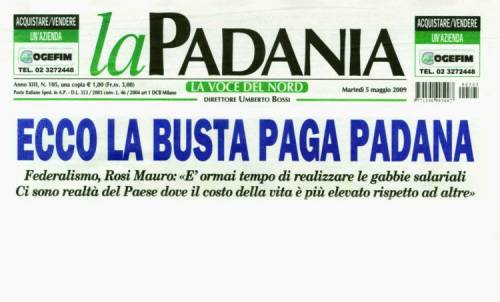 La Lega in pressing: al Nord una tassa occulta che si chiama caro-vita
