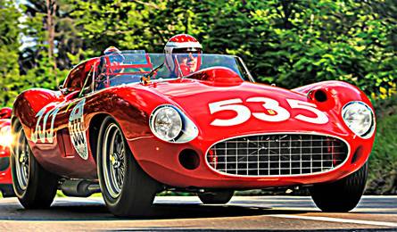 Da Coulthard al premier olandese, 
375 auto nella Mille Miglia 2009