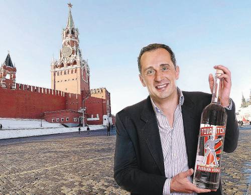 L’erede di Carlo Magno 
che distilla in Russia 
la vodka per i compagni