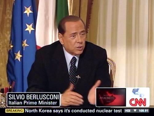 Caso Noemi, Berlusconi alla Cnn: "Mai mentito"