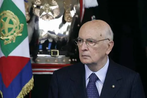Napolitano: "Più coesione per crisi e riforme"