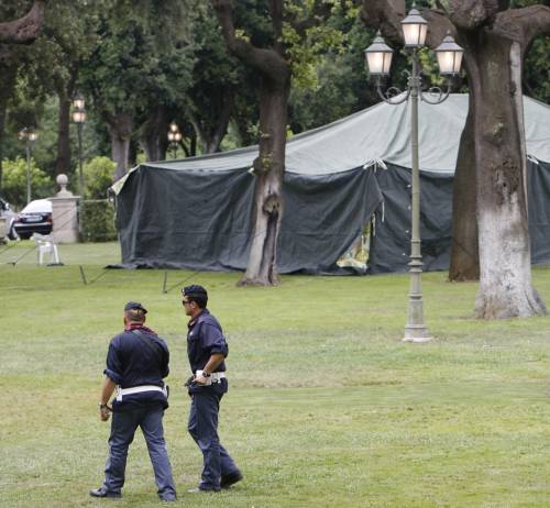 Gheddafi oggi in Italia: la tenda a Villa Pamphili