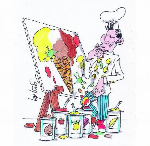 Benvenuto gelato Prove tecniche di degustazione