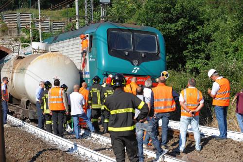 Prato, deraglia un treno merci: 
disagi sulla Bologna-Firenze