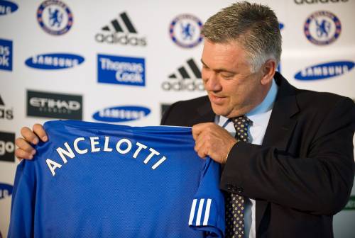 Ancelotti al Chelsea: 
"Vinco la Champions"