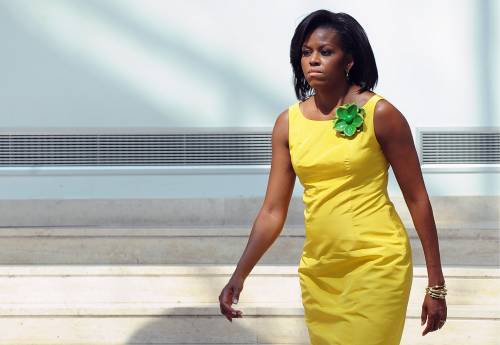 Super Michelle, l’americana incoronata regina di Roma