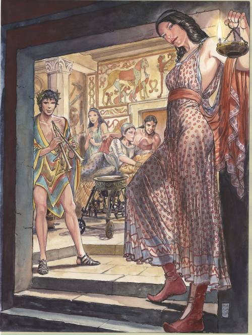 Gli Etruschi diventano "moderni" 
grazie ai fumetti di Milo Manara