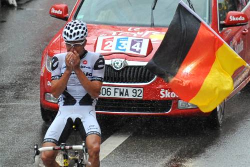 Tour, Haussler piange di gioia 
Nocentini settima volta in giallo